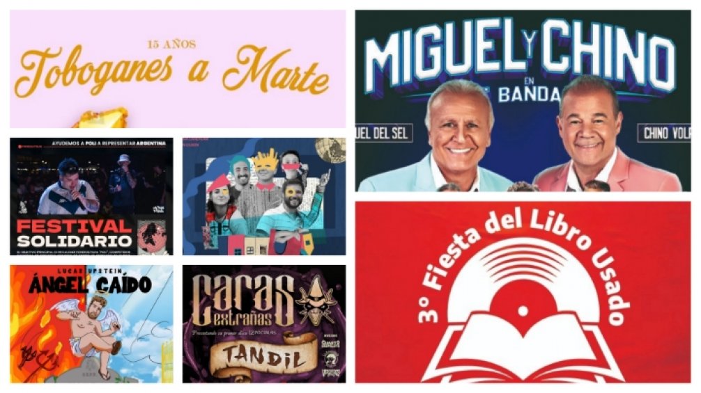 La agenda del fin de semana